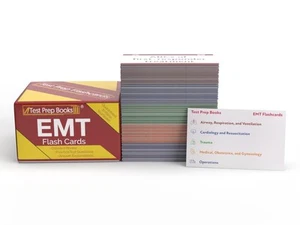 NREMT Exam Flashcards: EMT Flash Cards Study Guide and Practice Questions... - Picture 1 of 6