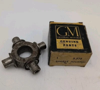 通用 406803 U-Joint Cross Journal 1937 - 1951 年 Olds 88 98 庞蒂亚克鱼雷全新 Nos — 第 1/4 张图片