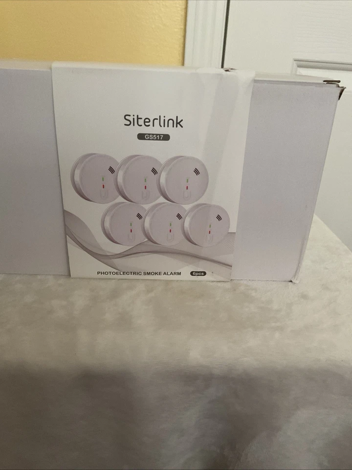 🔥 Smoke Detectors Siterlink GS517 Photoelectric Alarm hardwired