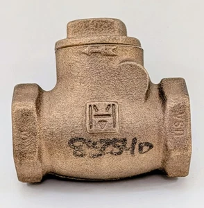 Bronze Check Valve 3/4" NPT - Picture 1 of 2