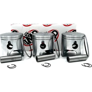 Suzuki GT750 Triple 12103-31830-050 Piston Kits (3) +1.00mm / 71.00mm - Picture 1 of 1