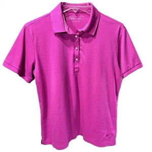 Lady Hagen Hydro-Dri Damen Gr. L Golf Poloshirt mit Logo in Pink - Bild 1 von 9
