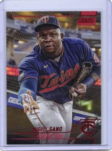 2022 Topps Stadium Club - Miguel Sanó #241 Red Foil Minnesota Twins - Picture 1 of 2