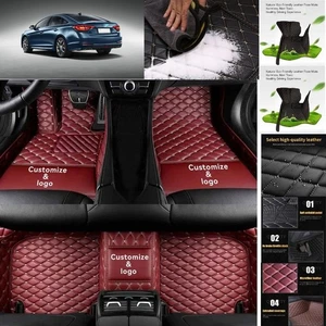 For Hyundai Sonata Car Floor Mats Floor Liners Car Carpet Guard Customizable - Foto 1 di 34