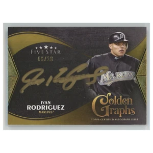 Ivan Rodriguez Auto #GG-IR 2024 Topps Five Star Florida Marlins Autograph /10 - Bild 1 von 3