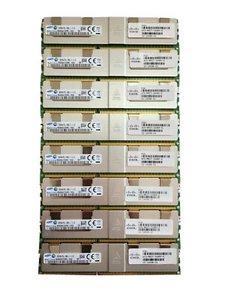 Samsung 8x32 GB (256 GB) PC3L-12800L 4Rx4 ECC M386B4G70DM0-YK04 RAM REG ECC DDR3 - Imagen 1 de 1