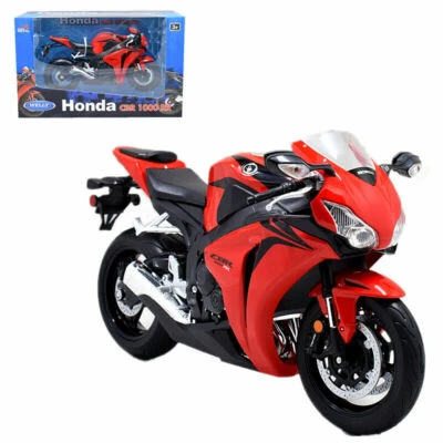 Honda CBR 1000 RR Dirt Kids Motocross Motorbike Motorcycles Toy Bike 1:10 Red 3+ - Image 1 of 4