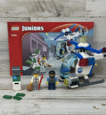 LEGO Juniors: Police Helicopter Chase (10720) 100% Completo con Manual de Instrucciones Foto 1 de 4
