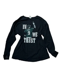 In 9 We Trust Nick Foles Langarmshirt Herren Large Phili Eagles - Bild 1 von 2