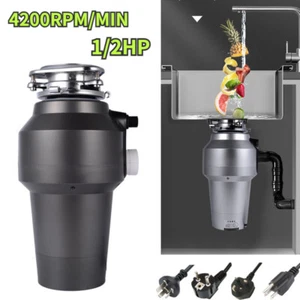 560W 110V/220V Home Kitchen Food Waste Disposal Crusher 1200ML Garbage Disposer - Picture 1 of 16