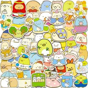 Sumikko Gurashi Aufkleber Sanrio niedlicher Kawaii Laptop 10/25/50 Stck. - keine Duplikate - Bild 1 von 2