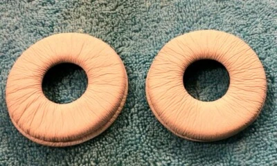 Sony MDR-ZX110NC WHITE  Replacement Ear Pad Cups X 2 Pair - Image 1 of 2