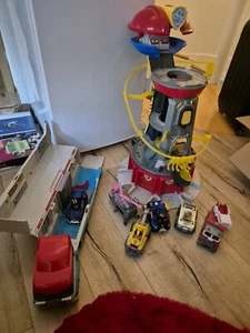 Paw Patrol Mighty Pups Lookout Tower Spielset mit Licht und Sound 84 cm und Paw - Bild 1 von 5
