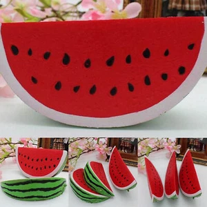 Juguetes para niños Levantamiento lento Bun Pan suave 14.5CM Sandía Blando Fruta - Zdjęcie 1 z 6