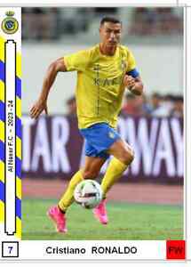 Cristiano Ronaldo  - Al-Nassr FC 2023-24 - no Panini  - 7 cards  (1)