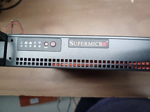 SUPERMICRO RACK SERVER 502-2 Interl Atom 330 1.6Ghz 4Gb Memory NO HDD - Picture 1 of 9