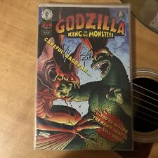 Godzilla King of Monsters #4 (1995) vs Bagorah the Bat Monster Dark Horse SIGNED