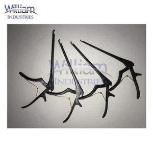 AESCULAP KERRISON BONE PUNCHES DETACHABLE NOIR COATED SET OF 4 - Picture 1 of 3