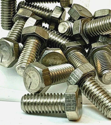 ACCURATE (100) 3/8-16 X 3/4" Hex Bolt Cap Screw STAINLESS Steel 3/8" X 3/4 inch Stainless