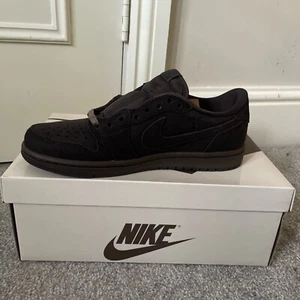 Nike Jordan 1 OG Low SP x Travis Scott Velvet Brown UK 5 | 🌵🔥 - Picture 1 of 8