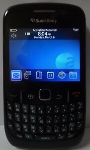 BlackBerry Curve 8530 Black Smartphone Model RCL21CW   -18