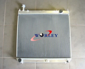 2 core Aluminum RADIATOR for TOYOTA Hiace SBV 1995-2004 96 97 98 99 00 01 Manual - Picture 1 of 6