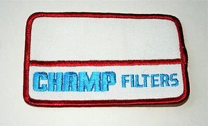 Champ Luftfilter Mechaniker Namensaufnäher Neu NOS 70er Jahre Oldtimer Rennwagen - Bild 1 von 3