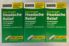 Acetaminophen Extra Strength Migrain Excedrin 300 Caplets (100 Ct X3) Exp 5/2024