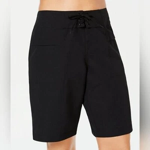 Island Escape 6" Board Shorts for women black- size 8 NEW W/TAGS - Picture 1 of 6