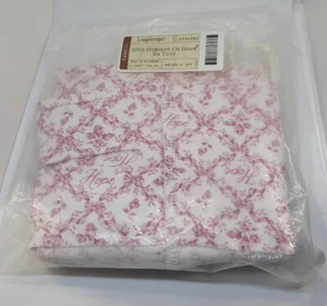 🧺 Longaberger 2006 Horizon of Hope Basket Liner #2334385 F/SHIP - Picture 1 of 5