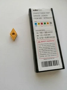 Inserto Tornitura Interno Esterno NIKKO DNMG110404-NMP JC8025 Conf. 10 Pz. - Imagen 1 de 3