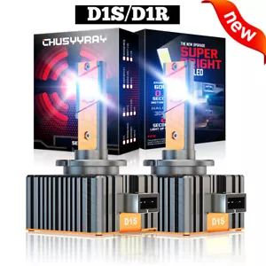 LED Headlight Bulbs for Cadillac Escalade 2007 to 2014 High Low Beam 2 Pack - Foto 1 di 24