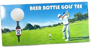 Bierflasche Golf Tees - 12er Pack - Extra Höhe Neuheit Golf Tee Set - NEU - Bild 1 von 4