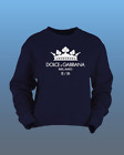 D&G Dolce & Gabbana Crown Logo Sweatshirt S-5XL