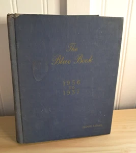 The Blue Book 1956-57 United States Residents Abroad Genealogy Address Phone HD - Picture 1 of 9