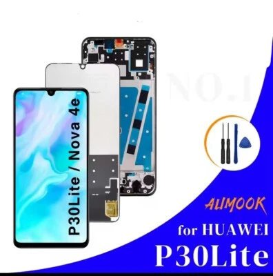 Huawei Écran LCD et Vitre Tactile pour P20 Noir - Photo 1/2