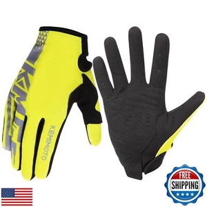 KEMIMOTO Dirt Bike Gloves for Men/Women, Touchscreen Breathable Motorcycle Gl - Picture 1 of 5
