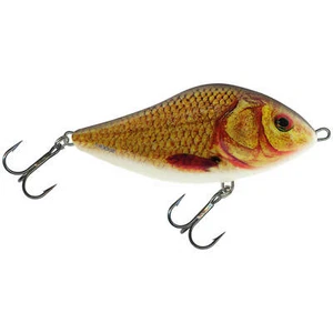 Salmo Slider Jerkbait Glider Natural Golden Crucian SGC Hechtwobbler Barsch - Bild 1 von 1