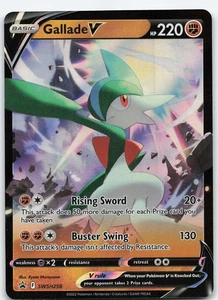 Gallade V - SWSH258 Promo Holo SWSH: Sword & Shield Promo Cards NM Pokémon - Picture 1 of 2