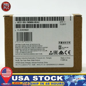 New Siemens 6ED1055-1MM00-0BA2 LOGO! AM2 AQ expansion 6ED1 055-1MM00-0BA2 - Picture 1 of 4