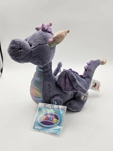Webkinz STORMY DRAGON HM634 Plush with Sealed Code Purple Iridescent - Picture 1 of 13