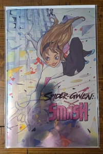 SPIDER-GWEN: SMASH #1 NM+ FOIL PEACH MOMOKO VARIANT MARVEL COMICS - Bild 1 von 1