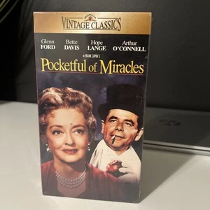 Pocketful of Miracles (VHS,1961)Bette Davis,NEW/SEALED - Picture 1 of 3