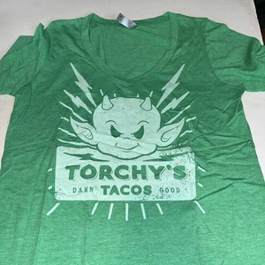 Torchy’s Tacos T-Shirt Damen Medium Grün - Bild 1 von 2