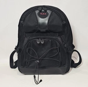 Vintage TUMI T2 Backpack Excursion Ballistic Nylon Leather Trim Pre-Owned - Picture 1 of 14