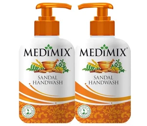 Medimix Sandal Liquid Handwash 500g Bottle (1 + 1 Combo Pack) - Picture 1 of 6
