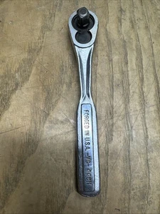 Vintage USA Craftsman 3/8" Drive Quick Release Drive Ratchet -VG- Series 44811 - Foto 1 di 8