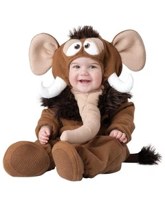 Wee Wooly Mammoth Elephant Prehistoric Toddler Boys Costume - Picture 1 of 1