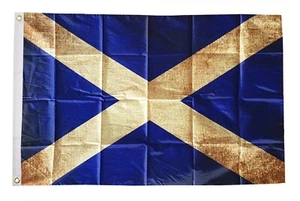 SCOTLAND ST ANDREW GRUNGE 5x3 feet FLAG 150cm x 90cm SCOTTISH - Picture 1 of 1