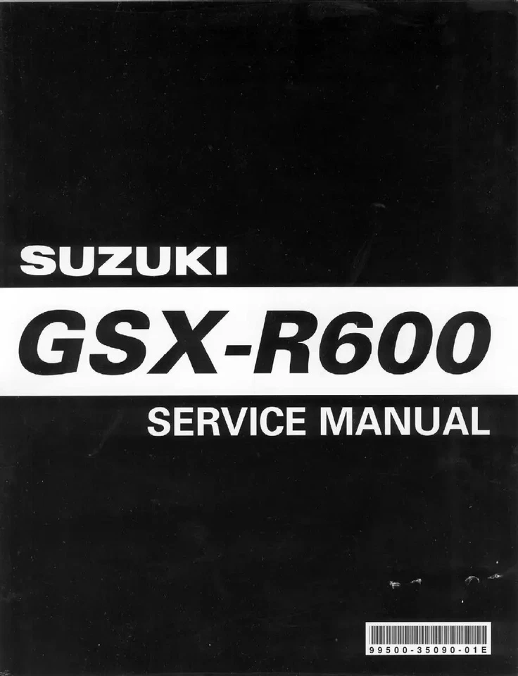 Suzuki GSX-R600K4 '04 Service Manual (99500-35090-01E) - Image 1 of 2